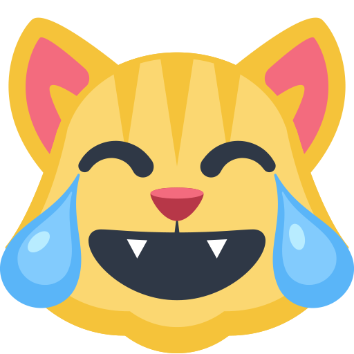 Cat with Tears of Joy, the previous design