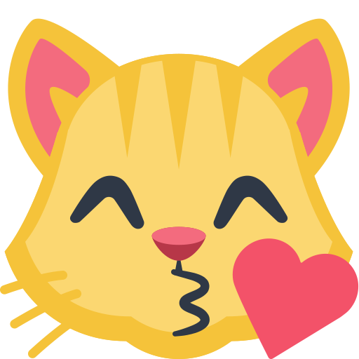 Kissing Cat, the previous design