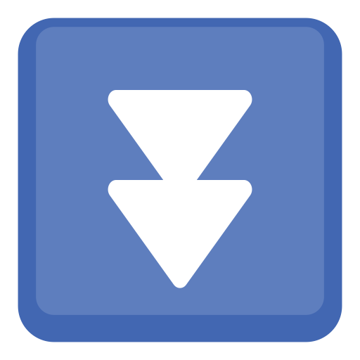 Fast Down Button as drawn by Facebook in 2.2.1