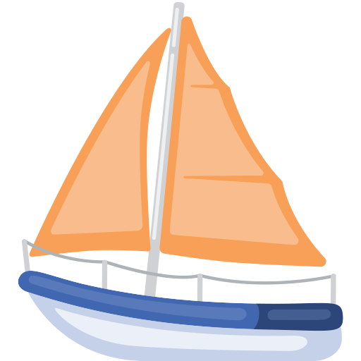 Sailboat as drawn by Facebook in 2.2.1
