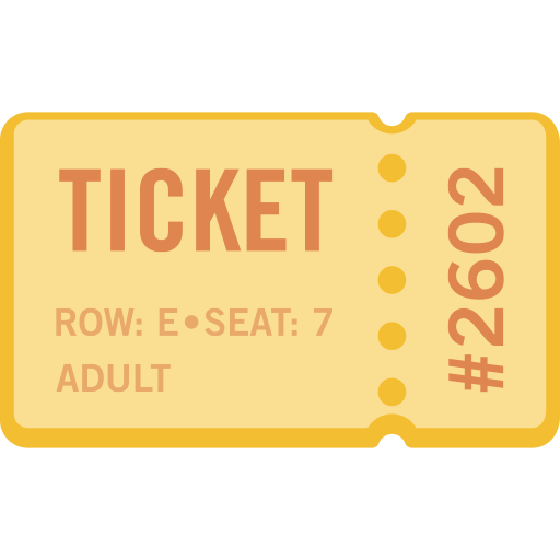 Ticket as drawn by Facebook in 2.2