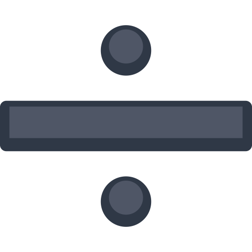 Divide as drawn by Facebook in 2.2