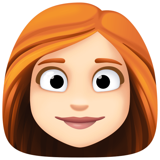 Woman: Light Skin Tone, Red Hair, the design in this release