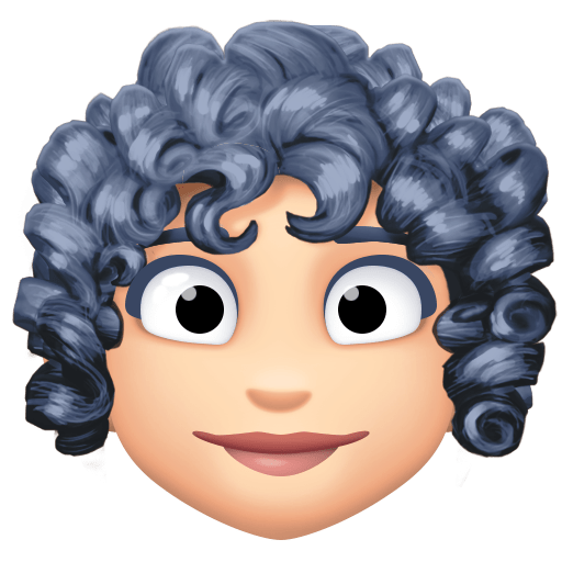Woman: Light Skin Tone, Curly Hair, the design in this release
