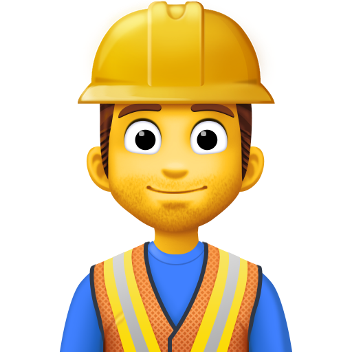 Construction Worker as drawn by Facebook in 3.0