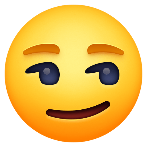 Smirking Face, the design in this release