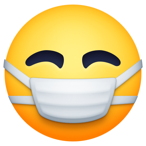 Face with Medical Mask, the design in this release