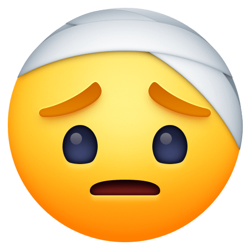 Face with Head-Bandage, the design in this release