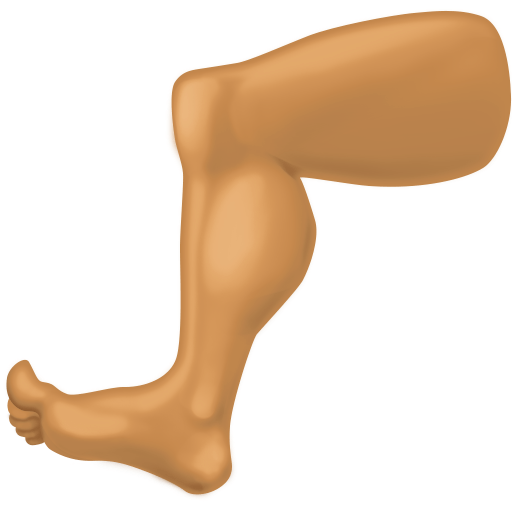 Leg: Medium Skin Tone, the design in this release
