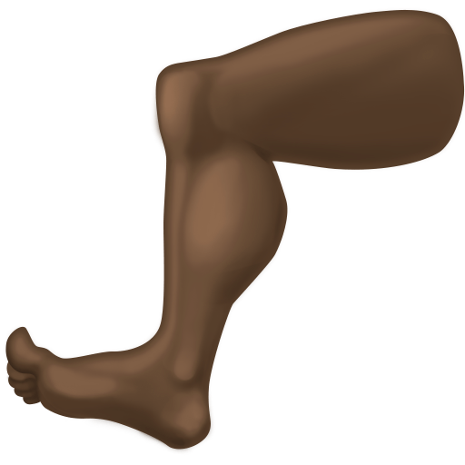 Leg: Dark Skin Tone, the design in this release