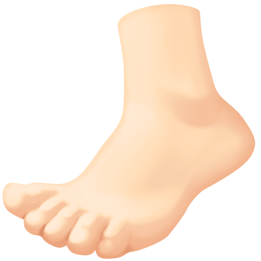 Foot: Light Skin Tone, the design in this release