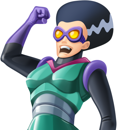 Woman Supervillain: Light Skin Tone, the design in this release