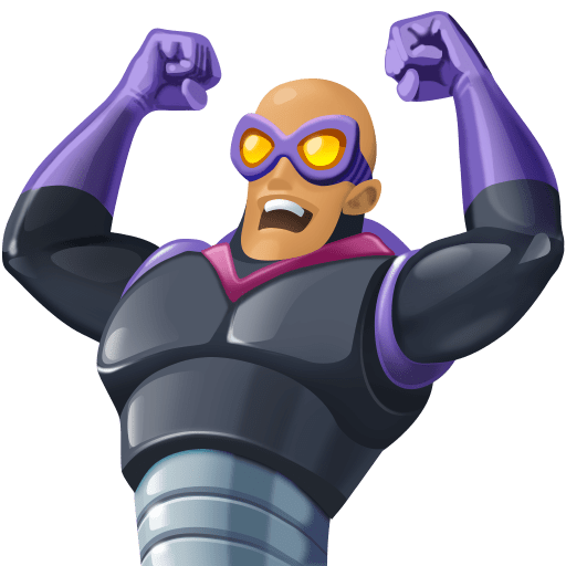 Man Supervillain: Medium Skin Tone, the design in this release