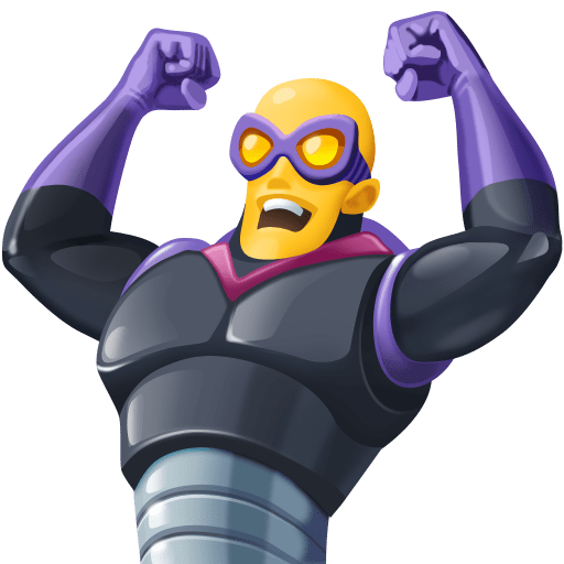 Man Supervillain, the design in this release