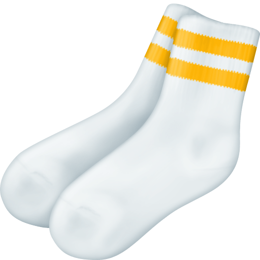 Socks as drawn by Facebook in 3.0
