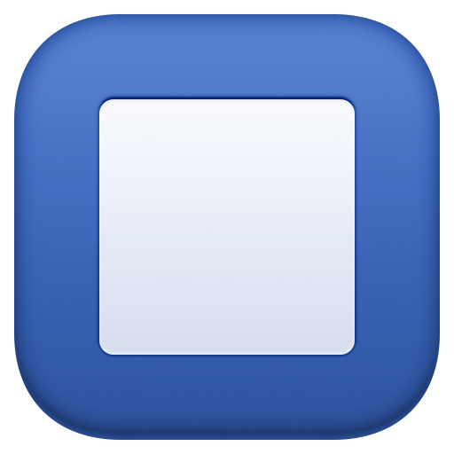 Stop Button as drawn by Facebook in 3.0