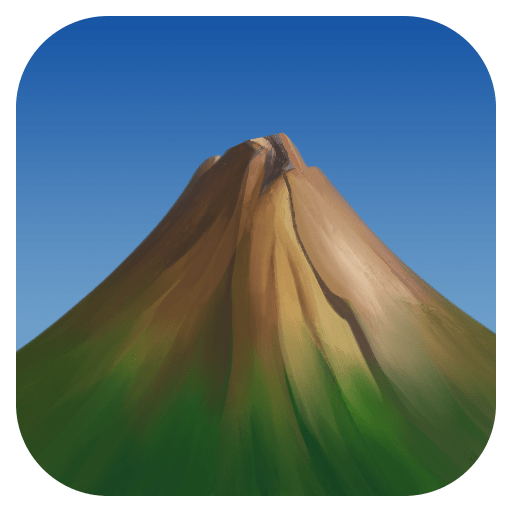Mountain as drawn by Facebook in 3.0
