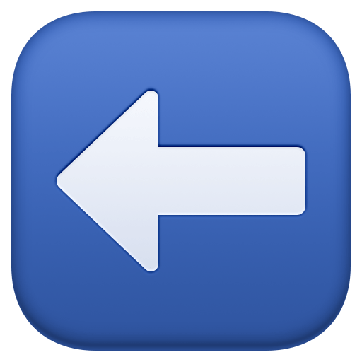 Left Arrow as drawn by Facebook in 3.0