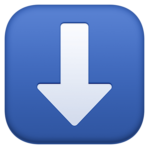 Down Arrow as drawn by Facebook in 3.0