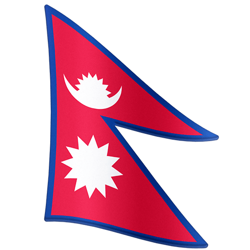 Flag: Nepal as drawn by Facebook in 3.1