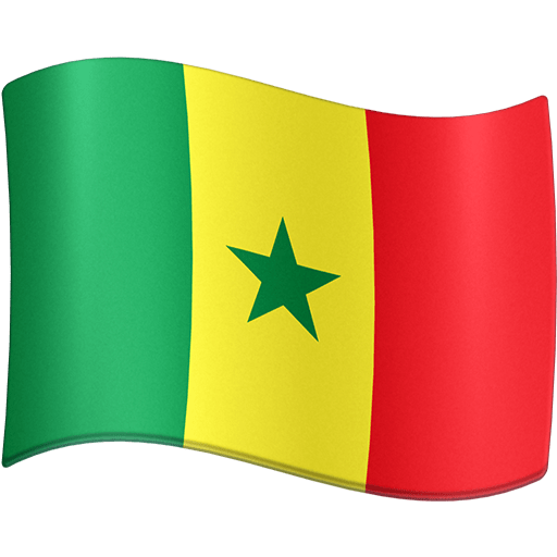 Flagge: Senegal as drawn by Facebook in 3.1