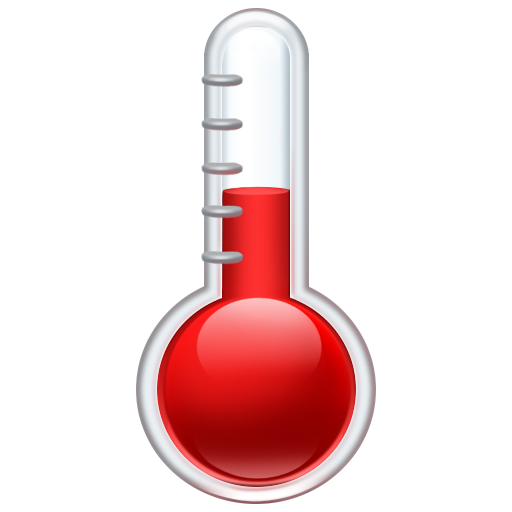 Thermometer as drawn by Facebook in 3.1