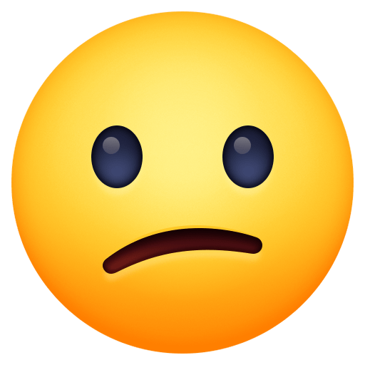 Confused Face, the previous design
