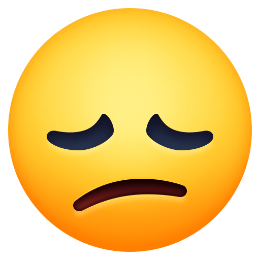 Disappointed Face, the previous design
