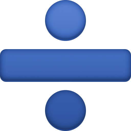Divide as drawn by Facebook in 3.1
