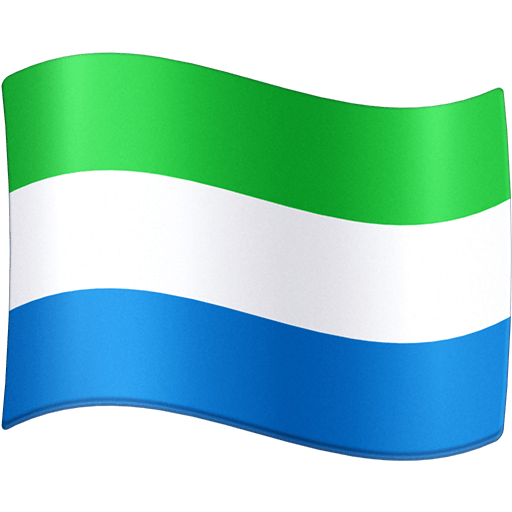 Flag: Sierra Leone as drawn by Facebook in 4.0