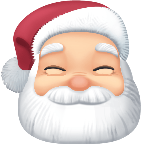 Santa Claus: Light Skin Tone, the previous design