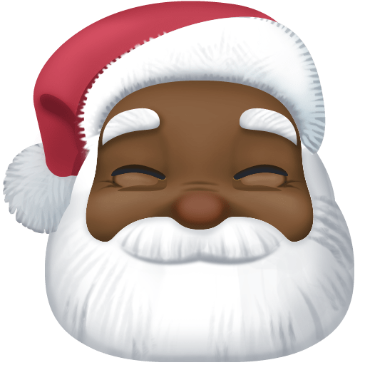 Santa Claus: Dark Skin Tone, the previous design