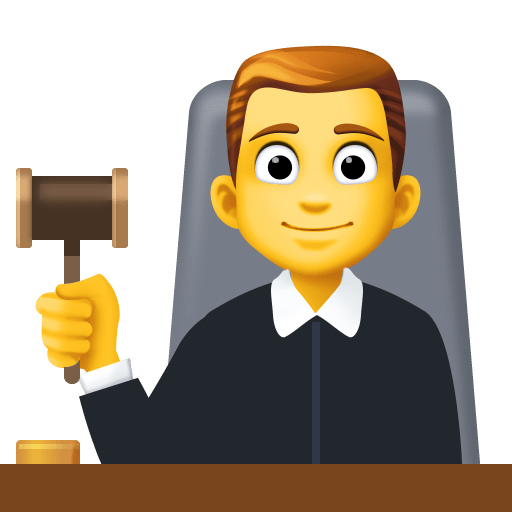 Man Judge, the previous design