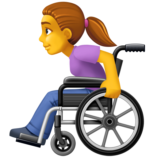 Woman in Manual Wheelchair, the design in this release
