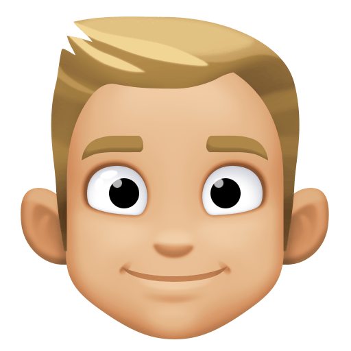 Person: Medium-Light Skin Tone, Blond Hair, the previous design