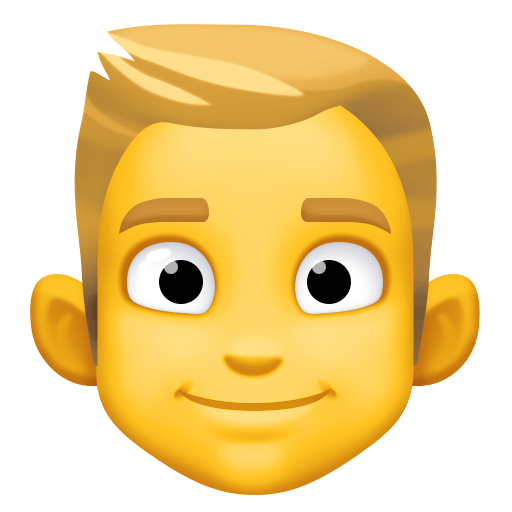 Person: Blond Hair, the previous design