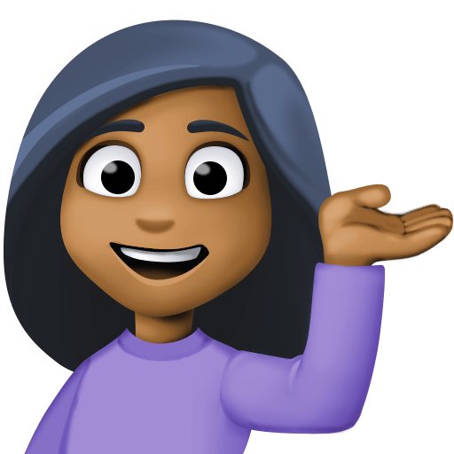 Person Tipping Hand: Medium-Dark Skin Tone, the previous design