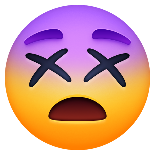 Face with Crossed-Out Eyes, the design in this release