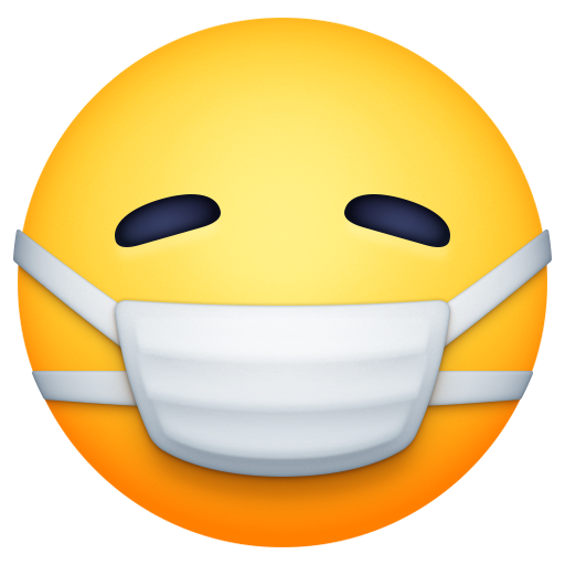 Face with Medical Mask, the design in this release