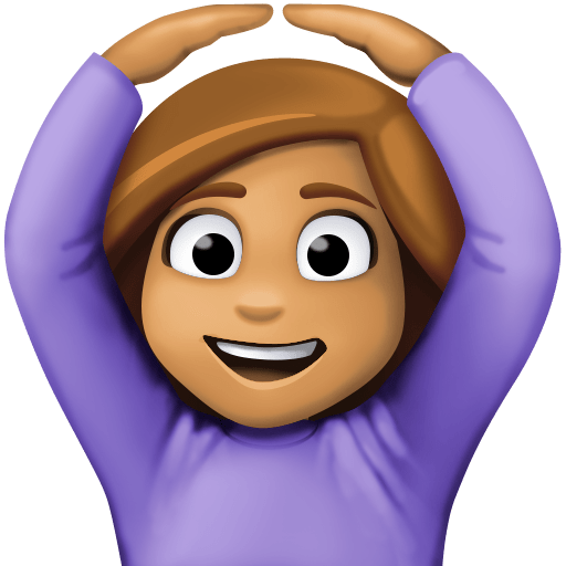 Person Gesturing OK: Medium Skin Tone, the previous design