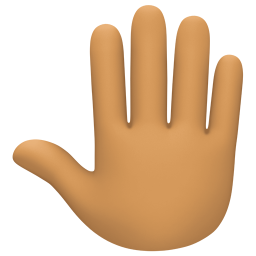 Raised Back of Hand: Medium Skin Tone, the design in this release