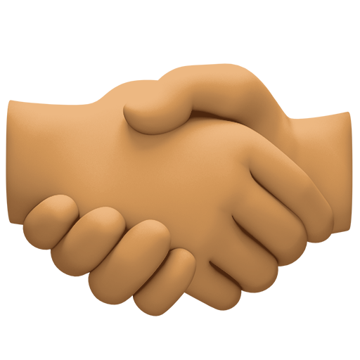 Handshake: Medium Skin Tone, the design in this release
