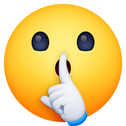 Shushing Face as drawn by Facebook in 4.0
