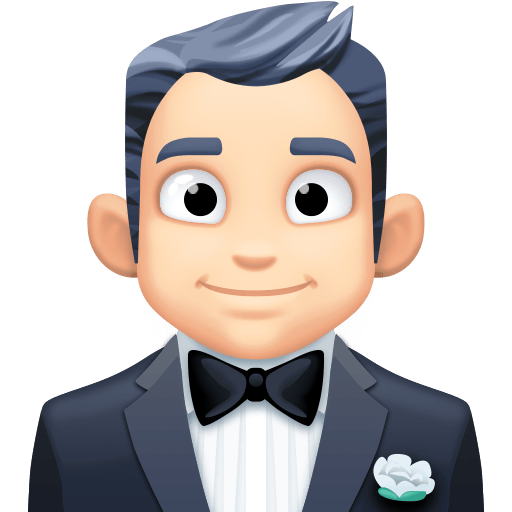 Person in Tuxedo: Light Skin Tone, the previous design