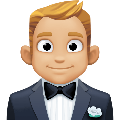 Person in Tuxedo: Medium-Light Skin Tone, the previous design