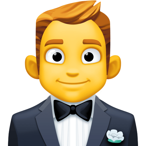 Person in Tuxedo, the previous design