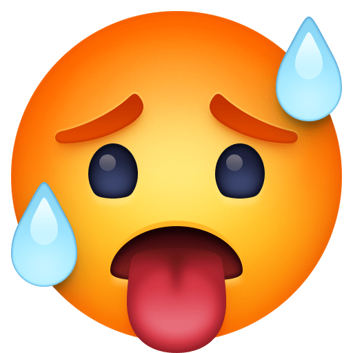 Hot Face as drawn by Facebook in 4.0