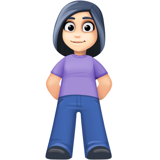 Woman Standing: Light Skin Tone, the design in this release