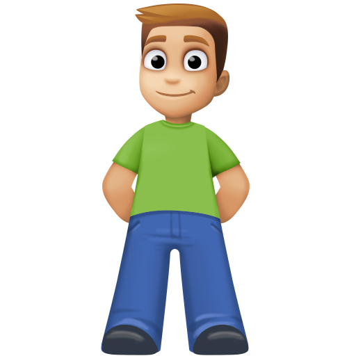 Man Standing: Medium-Light Skin Tone, the design in this release