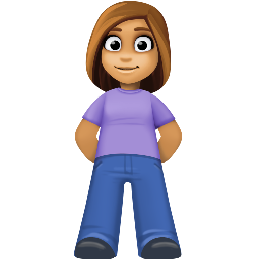Woman Standing: Medium Skin Tone, the design in this release